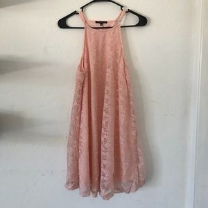 Pink Lace Dress